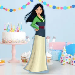 Mulan Centerpiece Cardboard Cutout, 18in - Disney Mulan