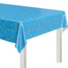 I Love The 90s Plastic Table Cover, 54in X 104in