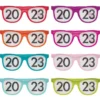 Multicolor New Year's Eve 2023 Plastic Glasses, 8ct