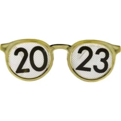 Gold & Silver 2023 Party Glasses, 8ct -Party Supply Store 949039 02