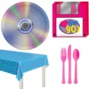 I Love The 90s Tableware Kit For 8 Guests