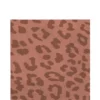Rose Gold Leopard Print Paper Lunch Napkins, 6.5in, 40ct