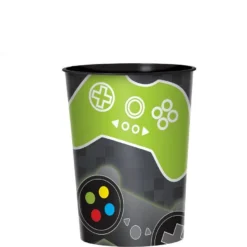 Level Up Plastic Favor Cup, 16oz