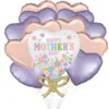 Butterfly, Flowers & Hearts Mother's Day Foil Balloon Bouquet, 13pc