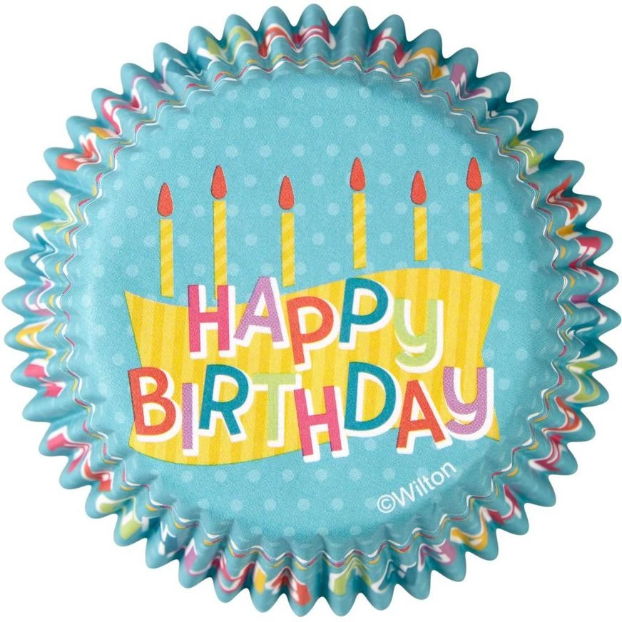 Happy Birthday Baking Cups, 50ct 3 Happy Birthday Baking Cups, 50ct - Image 3