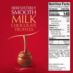 Lindt Lindor Milk Chocolate Truffle Maxi Ball, 8.8oz -Party Supply Store 951955 02