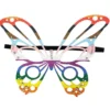 Progress Pride Butterfly Mask, 5in X 8in