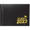 Black 2023 Graduation Paper Guest Book, 8.25in X 6.1in
