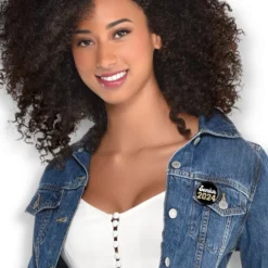 Metallic Gold Senior 2024 Graduation Buttons, 2in, 10ct -Party Supply Store 953628 02