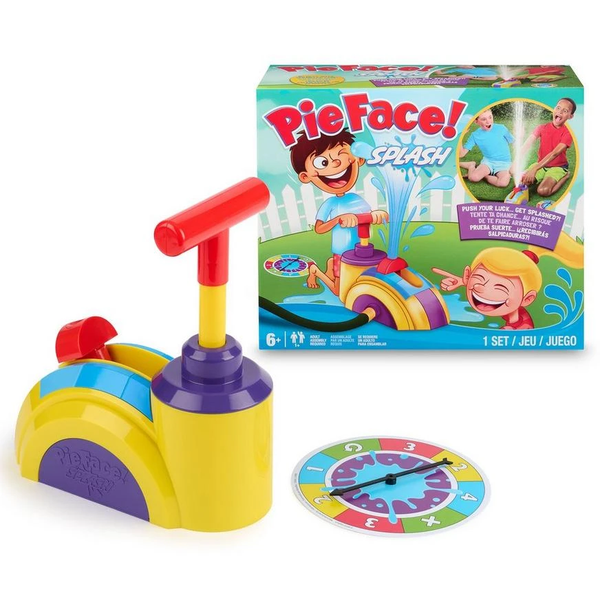 Pie Face Splash Plastic Water Game, 4pc 3 Pie Face Splash Plastic Water Game, 4pc - Image 3