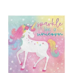 Enchanted Unicorn Tableware & Pinata Kit For 16 Guests -Party Supply Store 957874 04