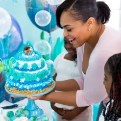 The Little Mermaid Birthday Candle, 2.4in X 2.6in - Movie 2023 -Party Supply Store 960373 02