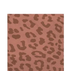 Metallic Rose Gold Leopard Print Tableware Kit For 20 Guests -Party Supply Store 961920 03