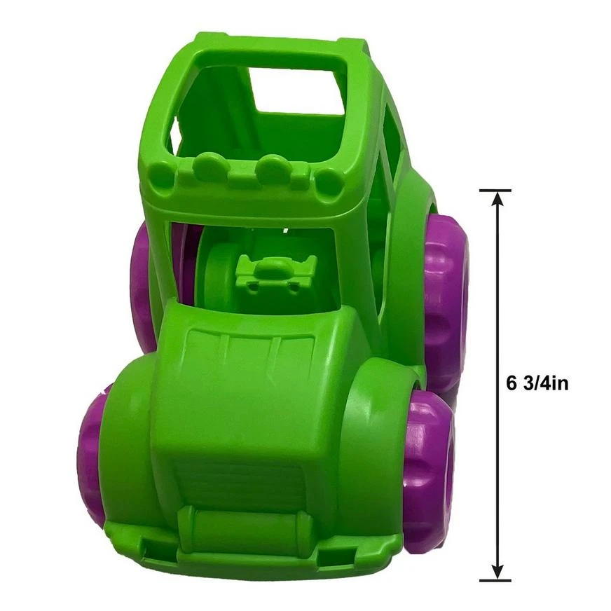 Truck & Sand Bucket Soft Plastic Beach Toy Set, 8pc 2 Truck & Sand Bucket Soft Plastic Beach Toy Set, 8pc - Image 2