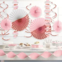 Blush 18th Birthday Room Decorating Kit, 43pc -Party Supply Store 966679 02