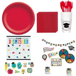 Graduation Fun Party Kit For 30 Guests