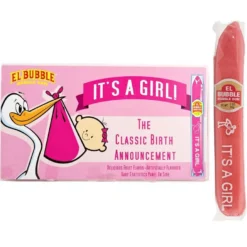 Pink It's A Girl Bubble Gum Cigars 36ct