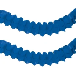 Royal Blue Paper Garland
