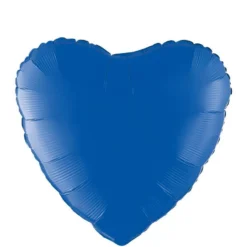 17in Blue Heart Balloon