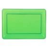 Kiwi Green Plastic Rectangular Platter