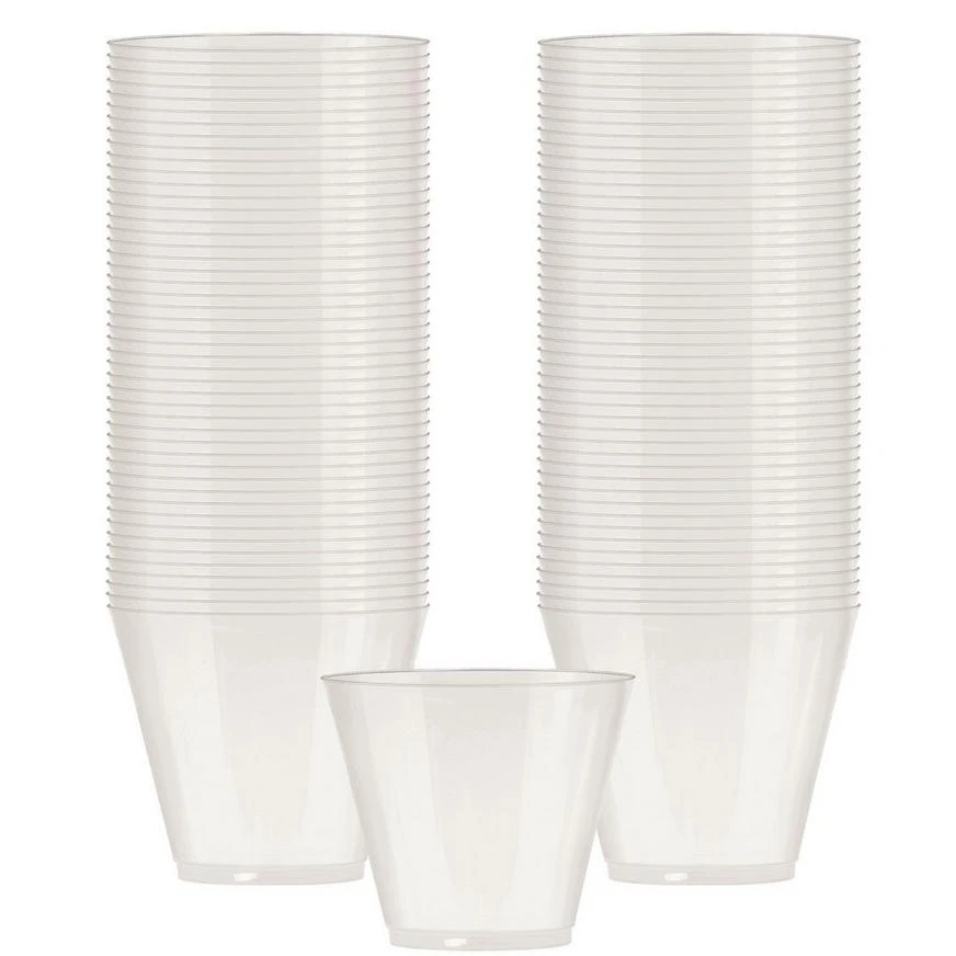 Pearl White Plastic Cups, 9oz, 72ct 1 Pearl White Plastic Cups, 9oz, 72ct