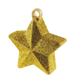 Gold Glitter Star Balloon Weight