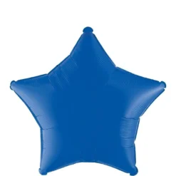 Blue Star Balloon, 19in