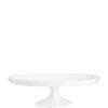 White Plastic Cake Stand