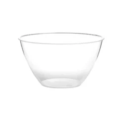Small CLEAR Plastic Bowl