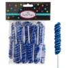 Royal Blue Twisty Lollipops 20pc