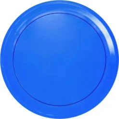 Royal Blue Plastic Round Platter