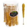 Gold Rock Candy Sticks, 18ct