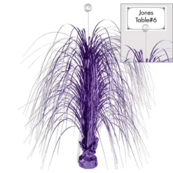 Giant Purple Spray Centerpiece