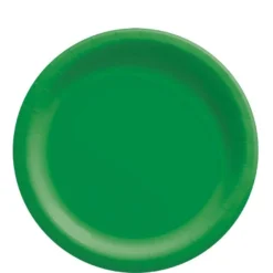 Festive Green Paper Tableware Kit For 50 Guests -Party Supply Store C756782 festive green 02