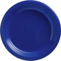 Royal Blue Plastic Tableware Kit For 50 Guests -Party Supply Store C756783 royal blue 02