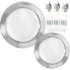 Premium Silver Border & Gold Tableware Kit For 20 Guests