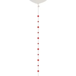 Red Circles Balloon Tail