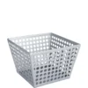 Silver Metal Favor Basket