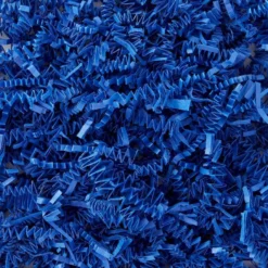 Royal Blue Crinkle Paper Shreds