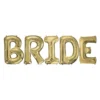 34in Gold Bride Letter Balloon Kit