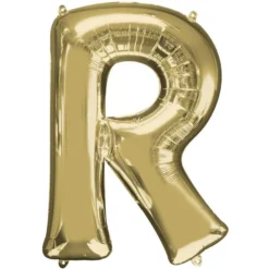 34in Gold Bride Letter Balloon Kit -Party Supply Store C840209 gold 02
