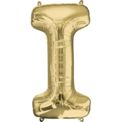 34in Gold Bride Letter Balloon Kit -Party Supply Store C840209 gold 03