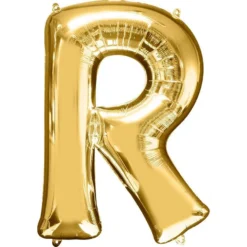 34in Gold Bride Letter Balloon Kit -Party Supply Store C840209 gold 06