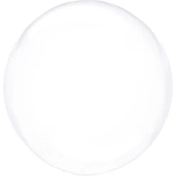 Clear Plastic Balloon, 18in - Crystal Clearz™ -Party Supply Store C851088 clear 04