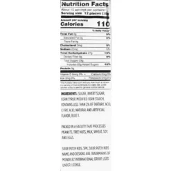 White Sour Patch Kids, 16oz - Pineapple -Party Supply Store C912709 white 02