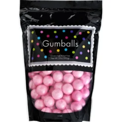 Pink Gumballs, 35oz - Strawberry Flavor