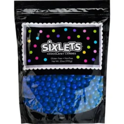 Royal Blue Chocolate Sixlets, 35oz