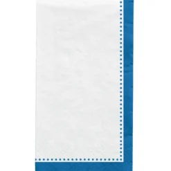 Royal Blue Premium Paper Buffet Napkins, 4.5in X 7.75in, 20ct