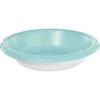 Robin's Egg Blue Paper Bowls, 20oz, 20ct