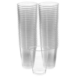 Clear Plastic Cups, 16oz, 50ct